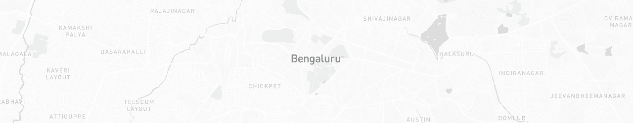 Map of Bangalore